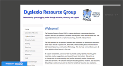 Desktop Screenshot of dyslexiaresourcegroup.com